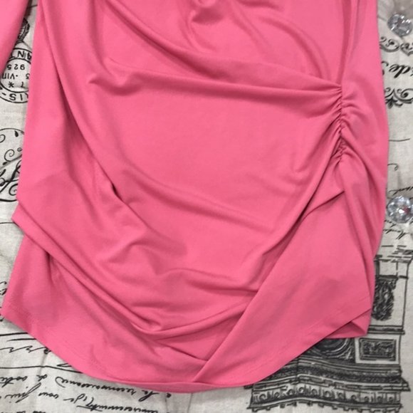 Halogen Drape Front Jersey Top - Picture 4 of 5